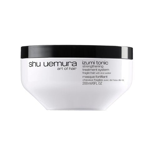 Shu Uemura art of hair Izumi Tonic Strengthening & Thickening Rice Water Hair Mask, Nourishes and Repairs Damaged Strands, Smooths and Adds Shine, With Japanese Rice Water, 6 Fl Oz