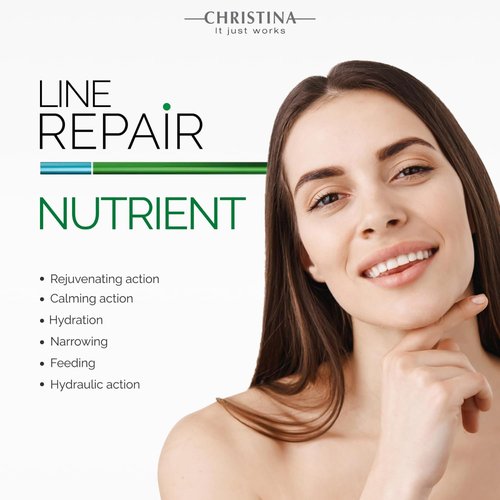 -CHRISTINA- Line Repair Bakuchiol Day Cream with SPF 15 | Face Moisturizer with Blue Light Defense, Ideal for Combination, Normal, Dry Skin | Cream For Face with Anti-Aging effect 50ml / 1.7 fl.oz