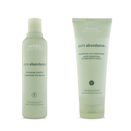 Aveda Pure Abundance Volumizing Shampoo & Clay Conditioner Set | Adds Body & Boosts Volume for Thin, Fine Hair