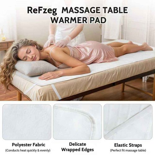 ReFzeg Massage Table Warmer Heating Pad Professional SPA Massage Bed Warmer with 4 Heat Settings, 8 Hour Auto-Off and Overheat Protection for Massage Bed & Spa, 30" x 71"