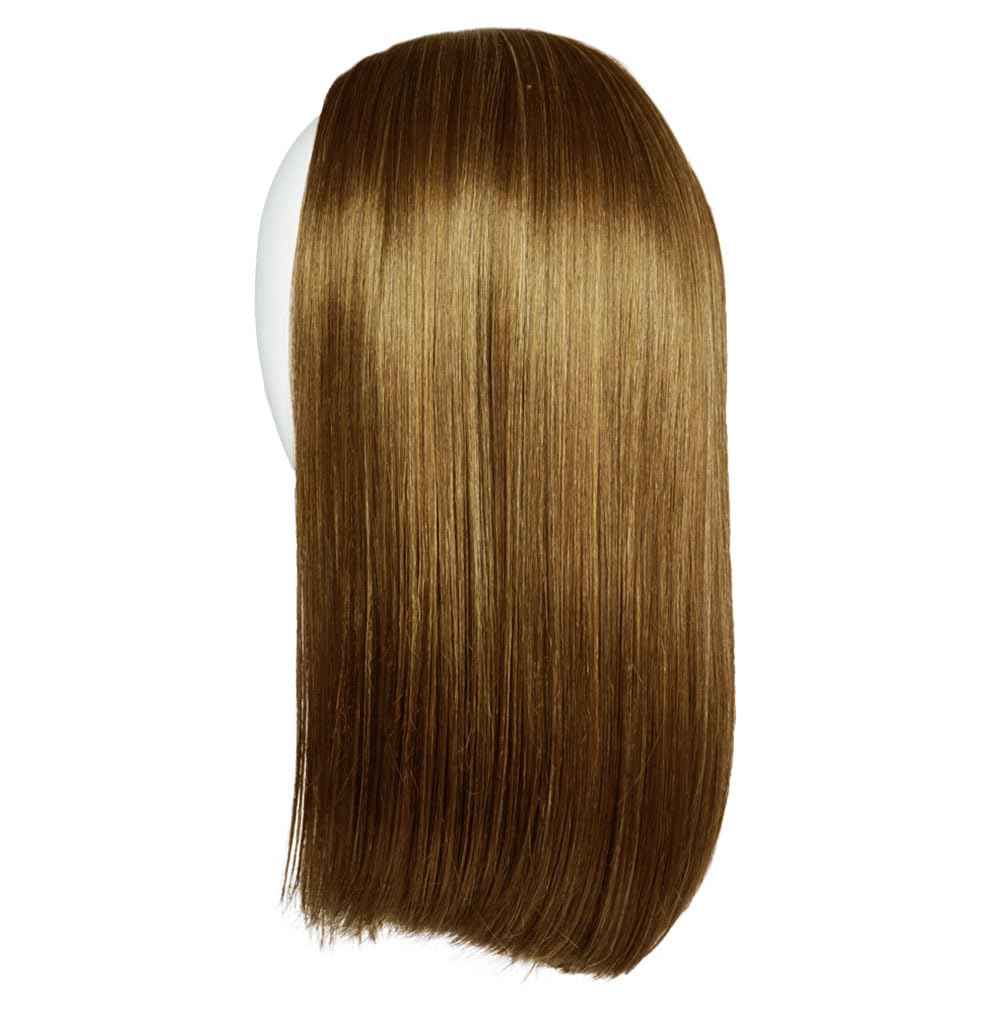 Hairuwear Hairdo Sleek For The Week Straight Asymmetrical Shoulder Length Wig, Average Cap, R11S+ Glazed Mocha