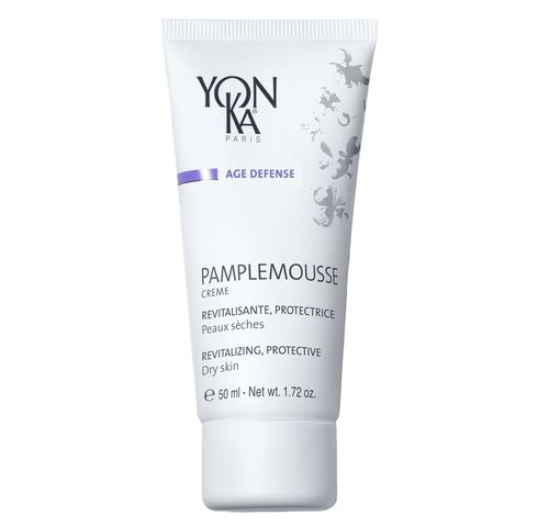 Yon-Ka Pamplemousse PS | Anti-Aging Revitalizing Face Cream with Vitamin C, Pumpkin Seed Oil & Citrus Essential Oils | Lightweight Moisturizer that Boosts Radiance | For Dry Skin | 1.74 fl oz