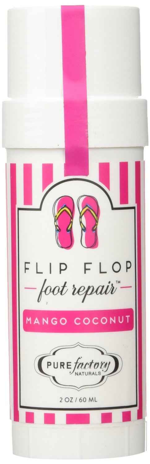 PureFactory Naturals Flip Flop Foot Repair Stick Set of 3 Lime Sugar, Mango Coconut and Orange Honey by Pure Factory