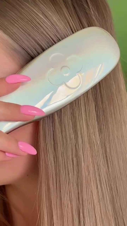 Xiaomoxuan Fairy Hair-Brush - Wet Brush Speed-Dry Hair Brush - Exfoliating Comb for Scalp Massage - Small Hair-Comb Travel-Size Detangler for All Hair