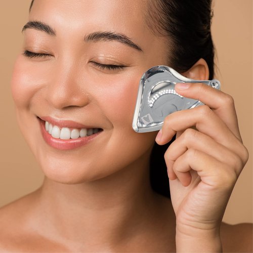 Gua Sha Facial Tools Beauty Trifecta with Stainless Steel Face Roller Massager, Dry Brush, Upgrade from Your Jade Roller Stone Guasha Tool, Beauty Tools Accessories (Beauty Trifecta)