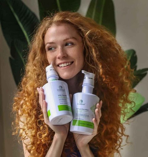 Xiaomoxuan Tea Tree Shampoo and Hydrating Hair Mask for All-Natural Hair Care Bundle