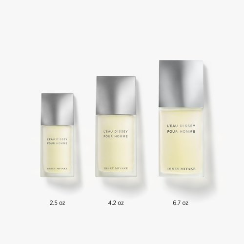Issey Miyake L'Eau d'Issey Pour Homme Eau de Toilette - Fragrance for Men - Pure & Fresh - With Notes of Yuzu, Nutmeg & Sandalwood - 2.5 oz