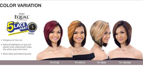 FreeTress Equal 5" Lace Part Wig Vashanti (TH43415)