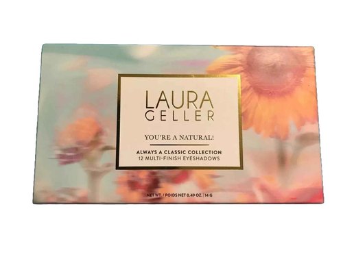 Laura Geller You're a Natural Classic Collection 12 Pressed Multi-Finish Shimmer and Matte Eyeshadow Palette