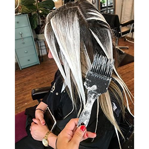 Framar Power Painter Hair Dye Brush - Hair Coloring Brush, Hair Dying Brush to Apply Hair Color, Blending Hair Color Brush Set, Balayage Tools, Dye Application Brush to Paint Hair, Tint Brush - 2 Pk