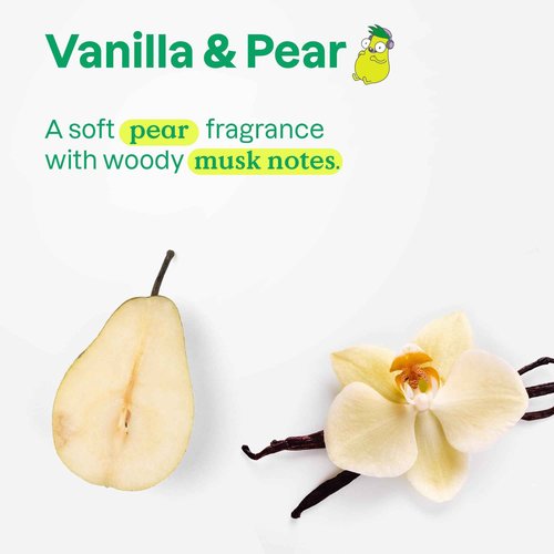 ATTITUDE Rinse-free Hair Detangler for Kids, EWG Verified Leave In Product, Plant- and Mineral-Based Ingredients, Vegan, Vanilla & Pear, 8 Fl Oz (Pack of 6)