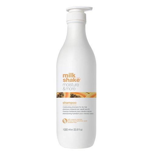 milk_shake Moisture & More Shampoo - Moisturizing Shampoo for Dry, Dull Hair | Restores Moisture and Shine | 33.8 Fl Oz/Tropical Scent