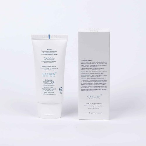 OxygenCeuticals Moisture Aqua Serum – Deep Hydrating & Moisturizing Serum with Hyaluronic Acid & Jojoba Oil, Non-Irritating Formula suitable for Dry, Oily & Acne-Prone Skin. 1.69 fl.oz (50ml)