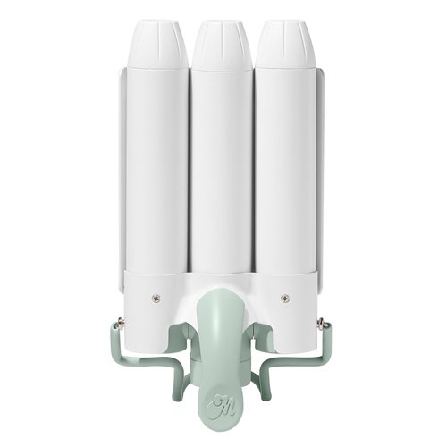 Mane 1.25" Jumbo Hair Waver Styling Attachment - 3 Barrel Hair Waver for Natural-Looking Waves, Frizz-Free Volume & Beachy Texture - Use with Power Bottom Base