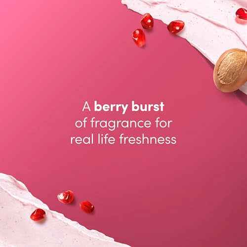 Dove Pomegranate & Shea Butter Body Scrub Exfoliates and Deeply Nourishes for Smooth, Radiant Skin 15 oz