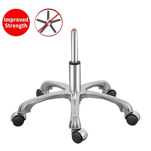 Lilfurni Swivel Rolling Stool Round Chair,Thick Sturdy Padding,Adjustable Stool with Wheels for Doctor,Medical,Massage Salon,Office,Shop(Black) (no Back, Black)