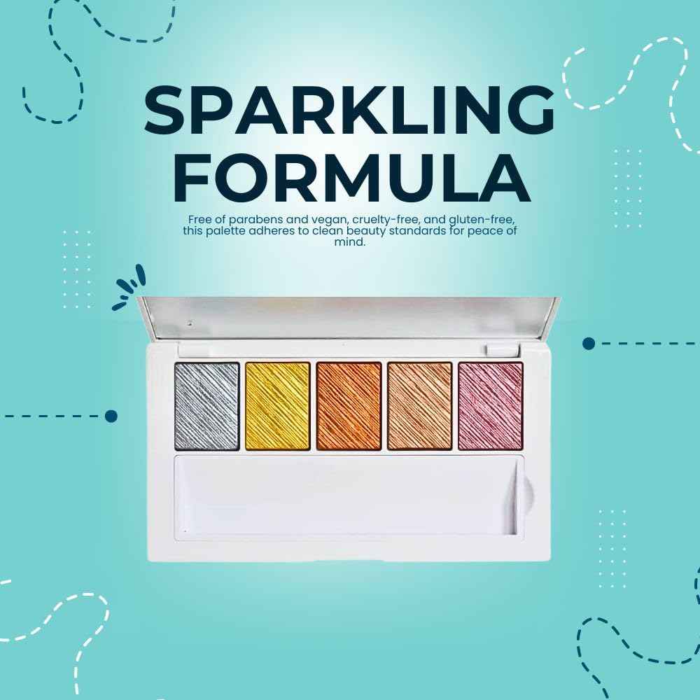 MAKEUP BY MARIO Master Metals® Eyeshadow Palette 5 x 0.05 oz/ 1.5 g