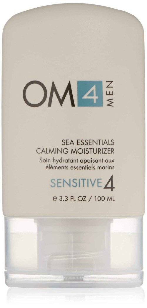 Organic Male OM4 Sensitive Step 4 - Sea Essentials Calming Moisturizer - Ultra soothing moisturizer for Men with Sensitive Skin