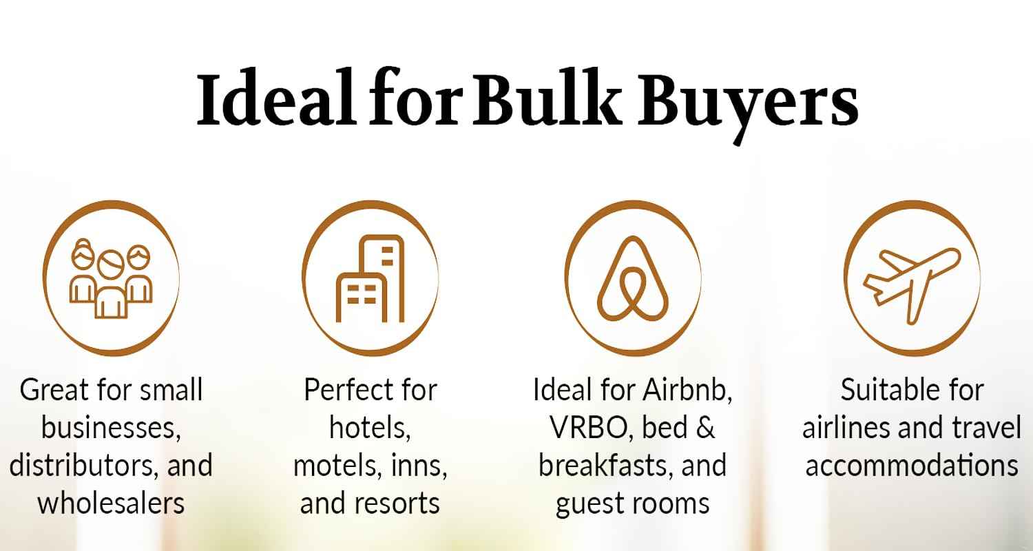 NISGUR Hotel Soap Bars Bulk Pack of 200 Travel Size Bar Soap Kraft Paper Individually Wrapped Hotel Supplies and Toiletries for Guests