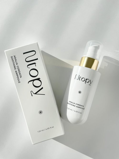 N.Bios Ntopy Aralia Cordata Soothing Ampoule - Korean Ampoule for Face, Moisture Ampoule, Ultimate Calming for sensitive skin, 4.05 oz