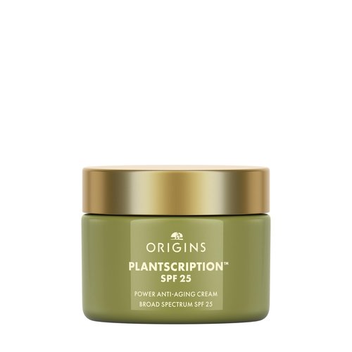 Origins Plantscription SPF 25 Power Anti-Aging Face Cream | Moisturizer with SPF to Visibly Reduce Fine Lines | With Peptides & Hyaluronic Acid, 1.7 Fl Oz