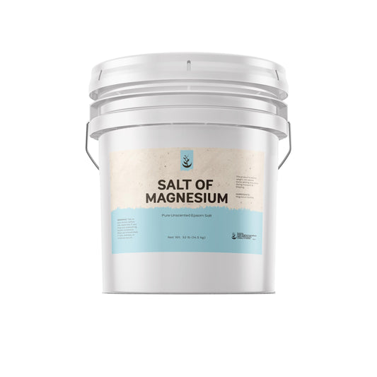 Pure Original Ingredients Salt of Magnesium (3.5 Gallon) Pure Epsom Salt, Unscented, Natural Skin Scrub