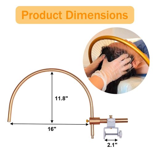 LTLSTYL Head Spa Waterfall Equipment,Head Massage Salon Equipment, Suitable for Most Shampoo Basin Bed and Shampoo Bowl Sink Chair,Enhance The Shampooing Experience