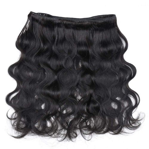 Amskdum 12A Human Hair Bundles 18 20 22 Inch Body Wave Bundles Human Hair 100% Unprocessed Brazilian Virgin Weave 3 Bundles Human Hair Extensions Natural Color