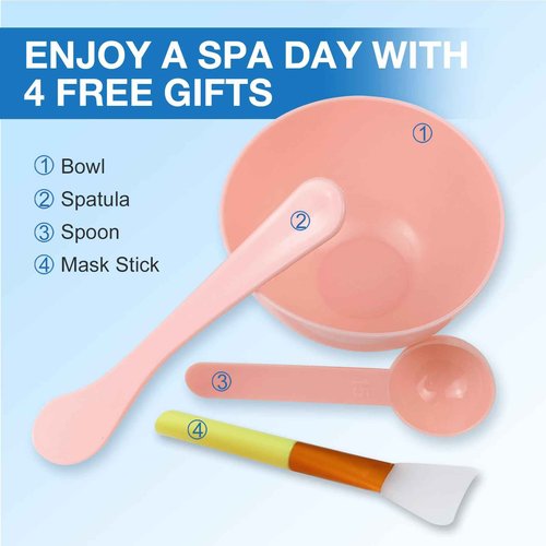 Angeland Jelly Mask for Facials Professional, Hydrating & Moisturizing Peel-Off Natural Gel Face Mask SkinCare, Professional Spa Use Jelly Face Masks, Deep Hydration & Glow 23 Fl Oz (6 Pack)