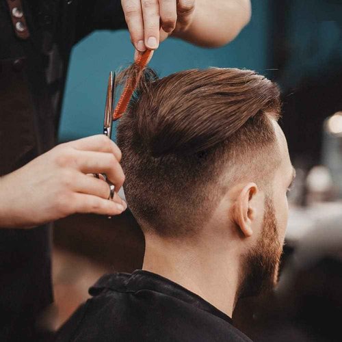 Black Barber Cape, Professional Nylon Waterproof Hair Cutting Cape with Snap Closure Salon Cape, 62" x 54" Hairdressing Cape (Black-8 Pack)