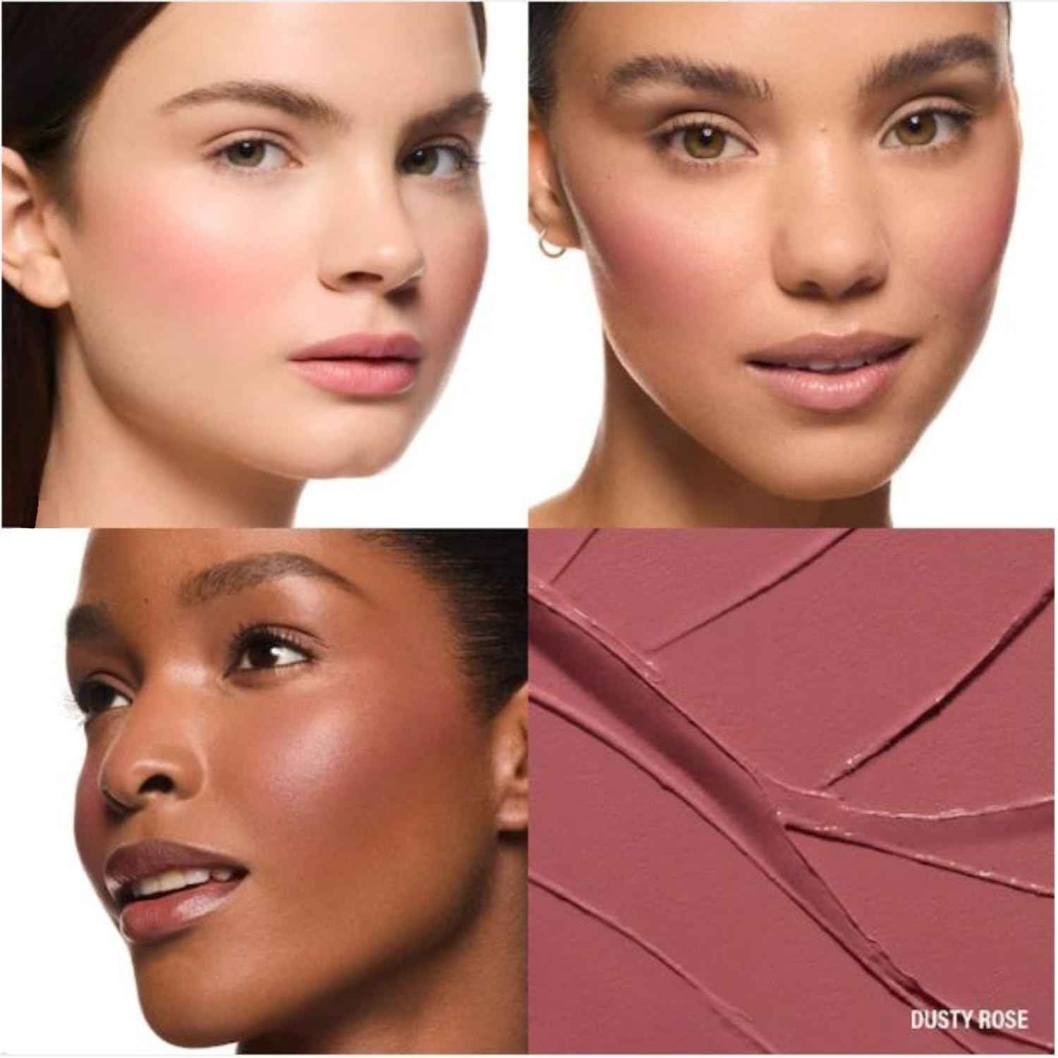 Makeup By Mario Soft Pop Blush Stick - Dusty Rose (Neutral Rosy Mauve) - 0.37 oz / 10.5 g