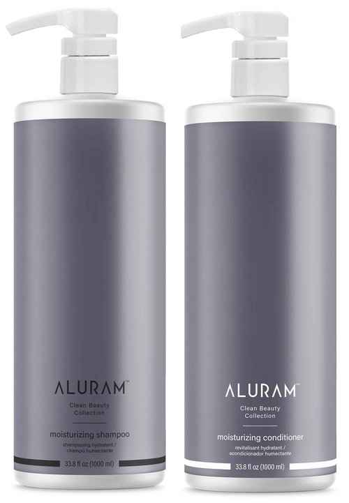 ALURAM Coconut Water Based Moisturizing and Hydrating Hair Shampoo & Conditioner Set, 33.8 Fl Oz