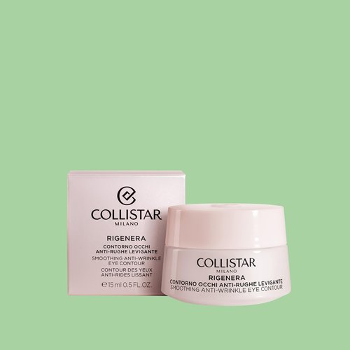 Collistar Rigenera Smoothing Anti Wrinkle Eye Contour 15 ml, 0.5 Fl Oz Made in Italy [italian import]