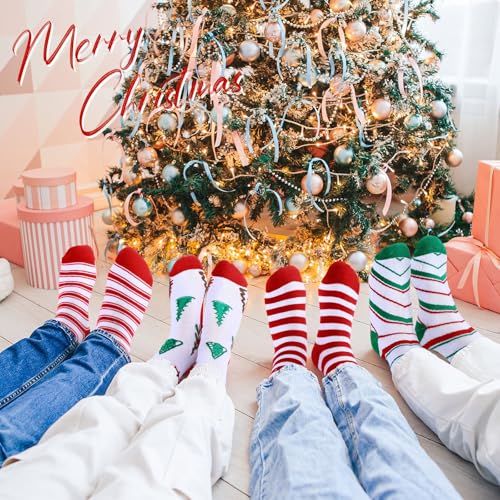 18 Pcs Christmas Gifts Set Merry Xmas Makeup Bags Enamel Mugs Christmas Socks Bulk 2025 Gifts Santa Snowflake Party Favors for Adults Women Coworkers Teacher Xmas Winter Party Supplies Decor
