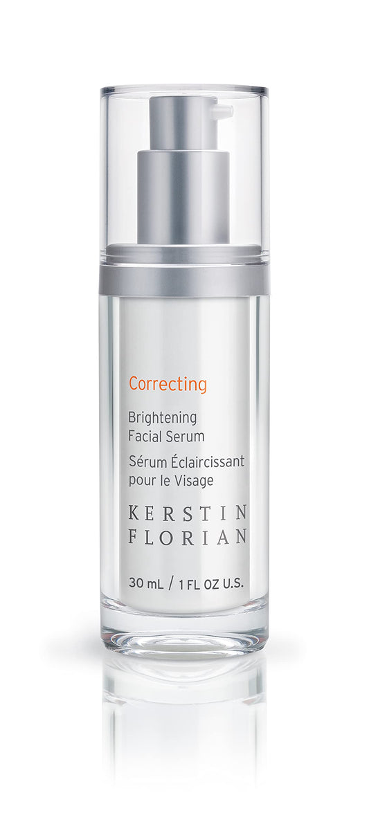 Kerstin Florian Brightening Facial Serum | Vitamin C Complex Boosts Collagen | Evens Skin Tone and Reduces Dark Spots | Facial Serum for All Skin Types (1 fl oz)