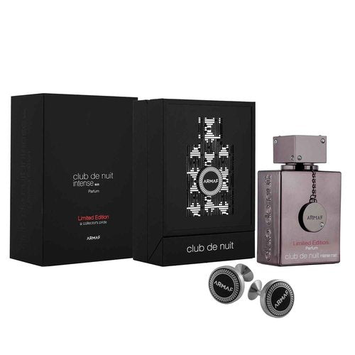 Armaf Club De Nuit Intense Limited Edition for Men Parfum Spray, 3.6 Ounce (with Cufflinks)