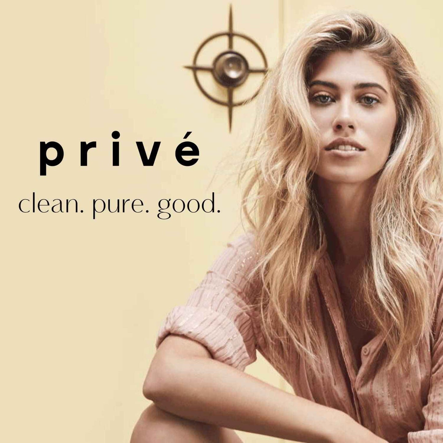 Privé Moisture Rich Conditioner nourishes dry hair/smoothes frizz/contains organic shea butter