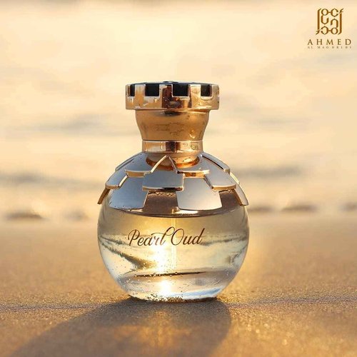 PEARL OUD EDP - 75 ML | Oriental Oudh Perfume for Women | Sultry Florals Built Around Agarwood and Touches of Patchouli | by Al Maghribi Arabian Oud and Perfumes Dubai