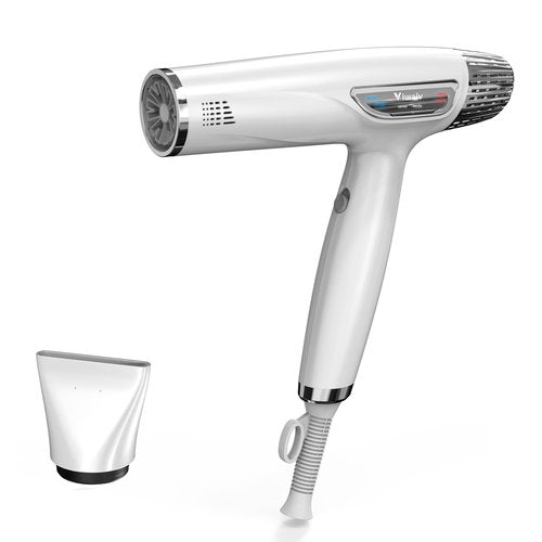 High-Speed Hair Dryer, 110,000 RPM Powerful Motor, 1600W Strong Power, Intelligent Heating and LED Display, Suitable for Fast Drying at Home and Salon, take Care of Your Hair