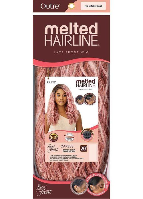 Outre Lace Front Wig - Melted Hairline - Caress (DR2/FROSTED ASH BLONDE)