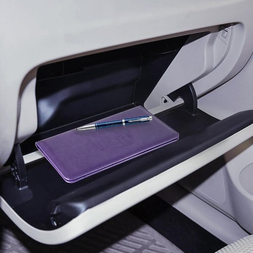 CoBak Car Registration and Insurance Holder - Vehicle Glove Box Car Organizer,Auto Truck Comparment Accessories Case with Magnetic Closure for Driver License,Cards
