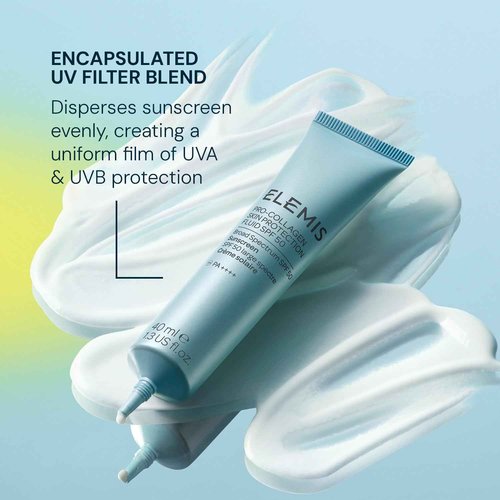 Elemis Pro-Collagen Skin Protection Fluid SPF 50 | Hydrating Face Sunscreen | Lightweight & Fast-Absorbing | 40ml