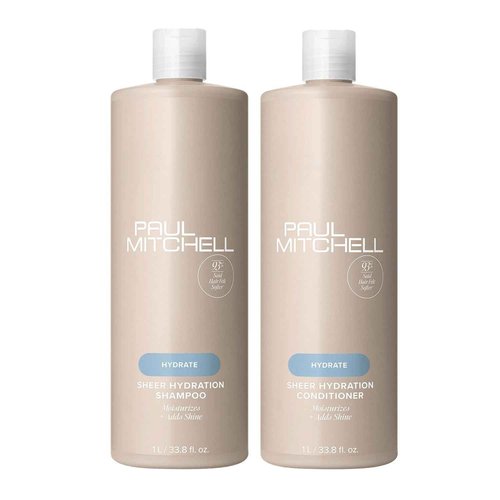 Paul Mitchell Hydrate + Revive Instant Moisture Liter Duo Set
