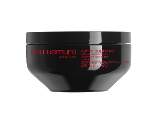 Shu Uemura art of hair Ashita Supreme Strengthening Mask For Damaged Hair - Deeply Nourishes and Hydrates, Enhances Shine and Smoothness, Strengthens Strands to Reduce Breakage, 6 Fl Oz