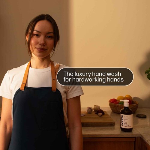 Naomi After-Cooking Hand Scrub | Neutralizes Food Odors | Exfoliating Hand Wash | Luxury Kitchen Soap (Bergamot & Pepper 3-Pack)