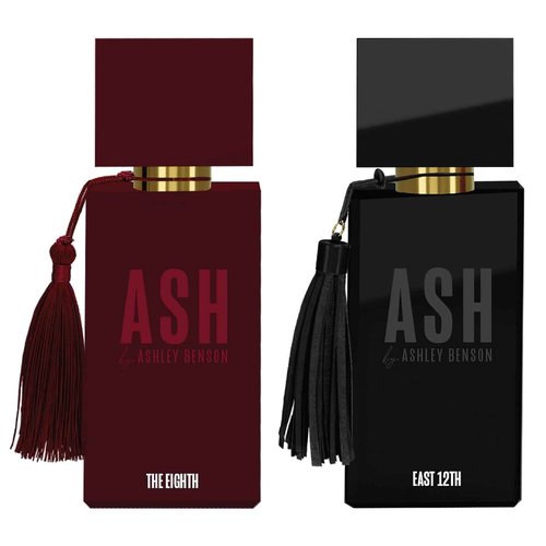 Ash by Ashley Benson EDP Spray Fragrance Set - The Eighth and East 12th - Scent of Parisian Elegance and New York - Bergamot, Musk, Cashmere Woods Notes, and Rose Damask - Long Lasting Perfume - 2 pc