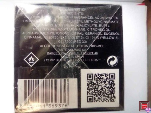 Carolina Herrera 212 Vip Eau De Toilette Spray for Men, 3.4 Ounce (Packaging may vary)