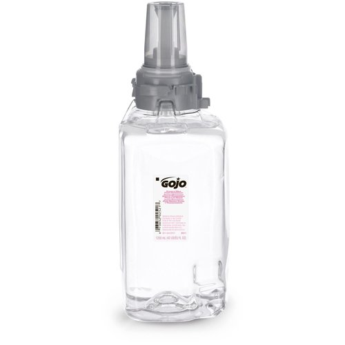 GOJO Clear & Mild Foam Handwash, Fragrance Free, EcoLogo Certified, 1250 mL Foam Soap Refill ADX-12 Push-Style Dispenser (Pack of 3) - 8811-03
