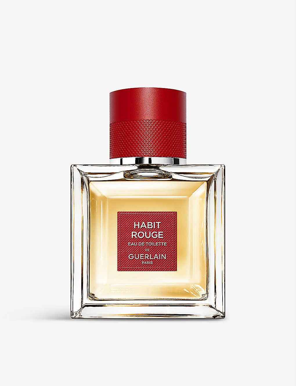 GUERLAIN Habit Rouge For Men Eau De Toilette Spray, 3.4 Ounce