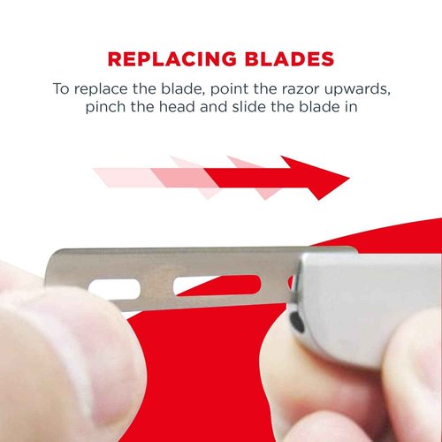 Feather Artist Club Wine SS Folding Handle Razor